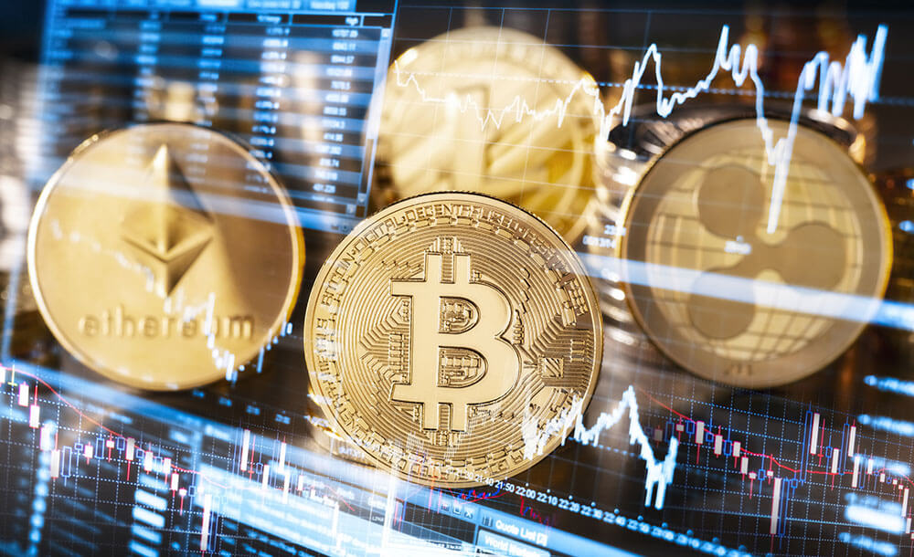 Untergang der Kryptowährungen Bitcoin in Fokus Untergang der Kryptowährungen Bitcoin in Fokus