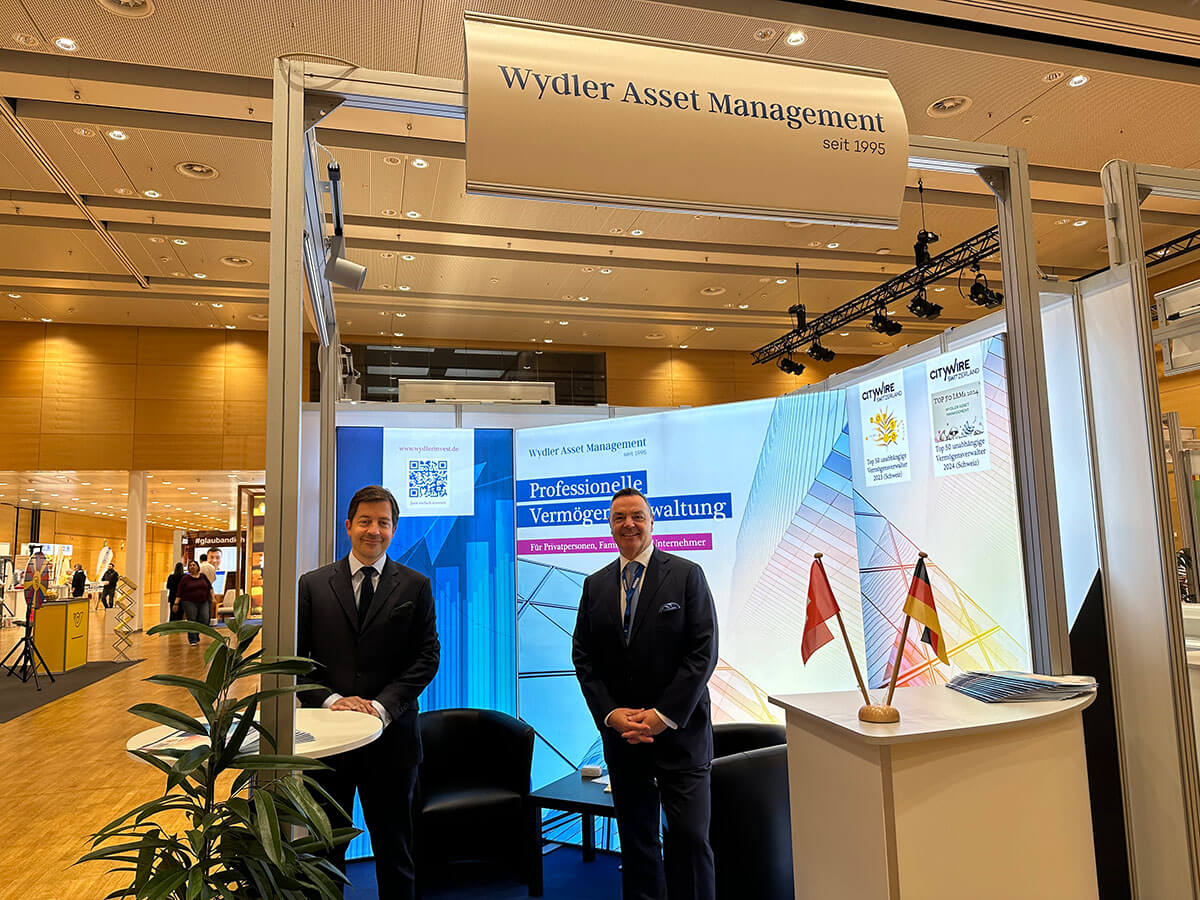 Wydler Asset Managerment - Christian Weber und Thomas Fischer auf der GEWINN Messe in Wien Wydler Asset Managerment - Christian Weber und Thomas Fischer auf der GEWINN Messe in Wien